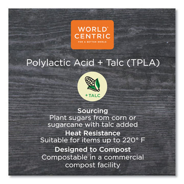 World Centric® Tpla Compostable Cutlery, Knife, 6.7", White, 1,000-carton freeshipping - TVN Wholesale